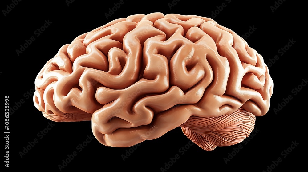Detailed 3D Human Brain Anatomy Illustration - A Comprehensive Visual Guide to the Human Nervous System Detailed 3D Human Brain Anatomy Illustration - A Comprehensive Visual Guide to the Human Nervous System