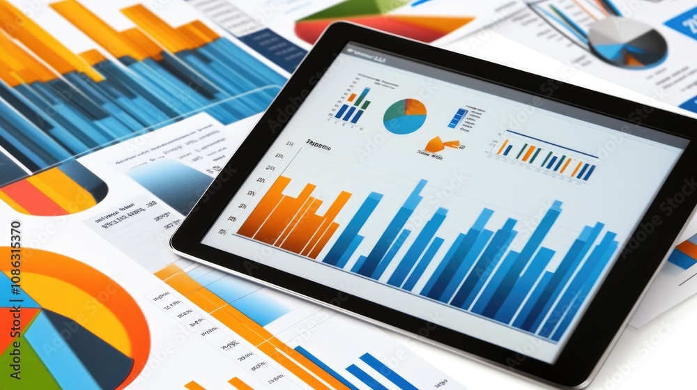 Analyze Data Charts and Graphs Using a Tablet for Business Success Analyze Data Charts and Graphs Using a Tablet for Business Success
