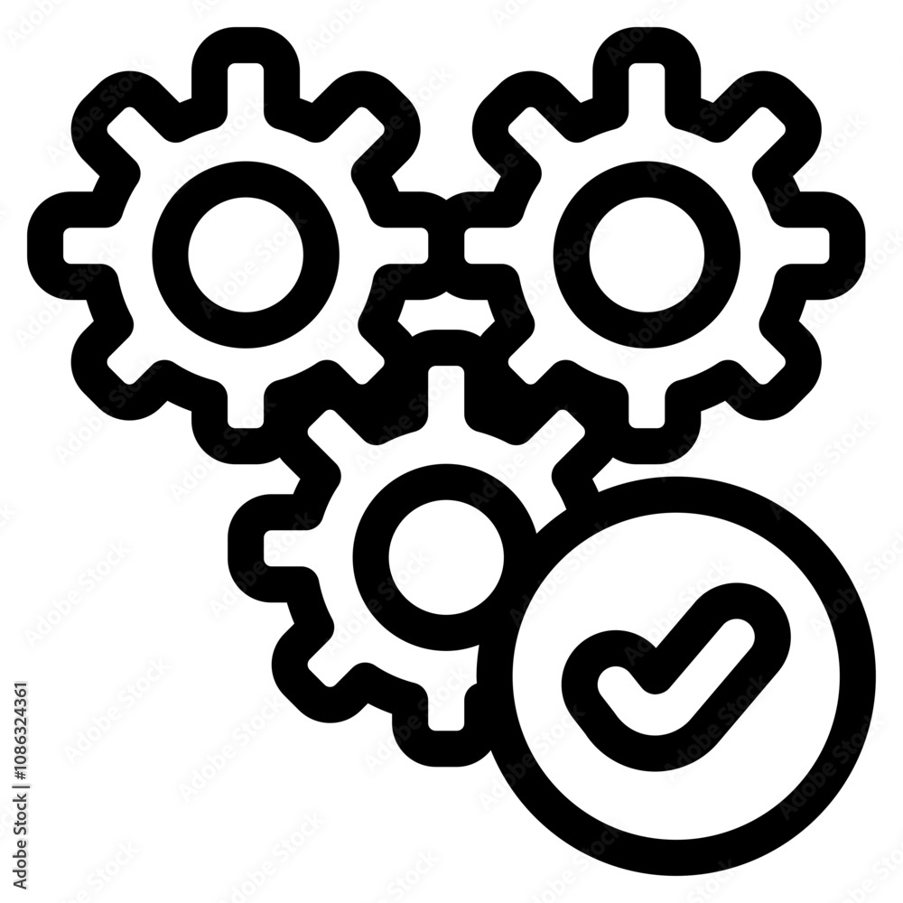 management secure check mark sign icon management secure check mark sign icon