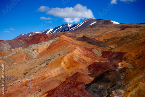 Landscape of Ngari Prefecture, Tibet, China photo
