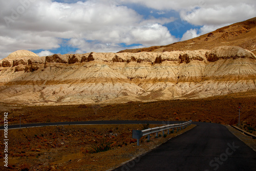 Landscape of Ngari Prefecture, Tibet, China photo