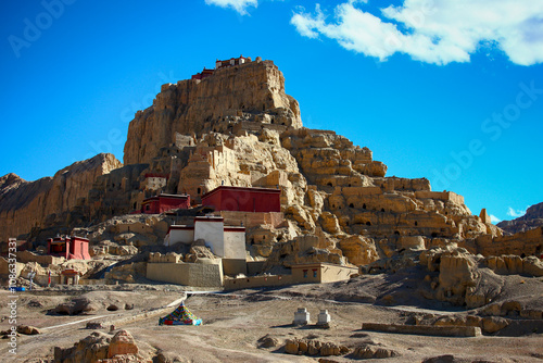 Landscape of Ngari Prefecture, Tibet, China photo