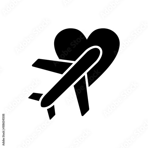 simple honey moon icons, simple style glyph design inspiration for any interface and purpose suitable for symbols and more