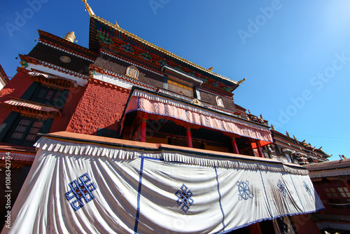 Tashilhunpo Monastery in Shigatse, Tibet, China photo