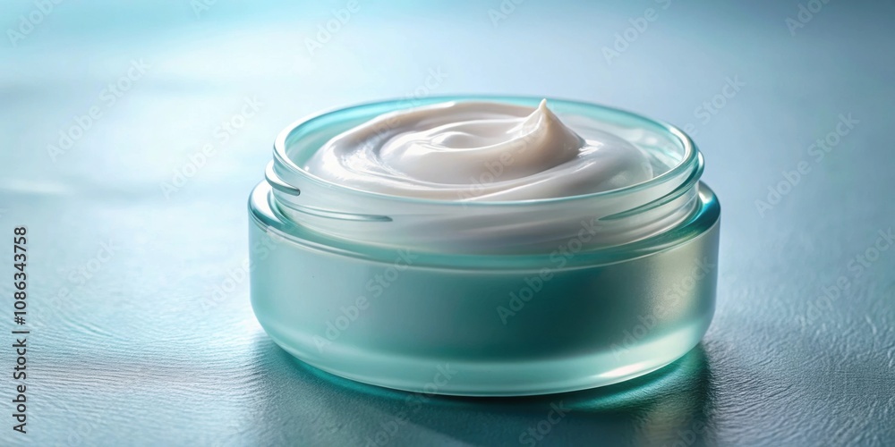 Close-up of gel with bubbles, a sample of face gel cream with antibacterial properties , skincare Close-up of gel with bubbles, a sample of face gel cream with antibacterial properties , skincare