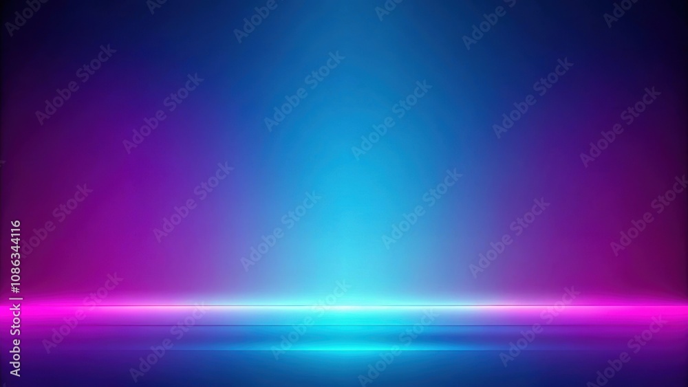 Smooth transitions of purples, blues, and pinks in a neon gradient background, neon, gradient, background, smooth, transitions