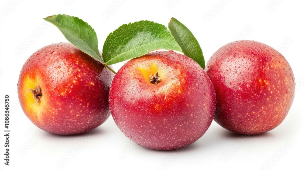 Fresh fruits on a white background Fresh fruits on a white background