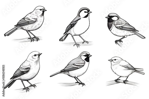 Wallpaper Mural bird, animal, nature, flying, wildlife, illustration, wing, design, vector, feather, silhouette, beak, colourful, flight, horizontal, no people, art, black, blue, sky, tree branch, beautiful, freedom, Torontodigital.ca