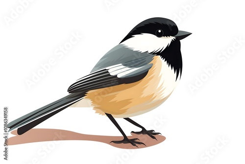 bird, animal, nature, flying, wildlife, illustration, wing, design, vector, feather, silhouette, beak, colourful, flight, horizontal, no people, art, black, blue, sky, tree branch, beautiful, freedom,