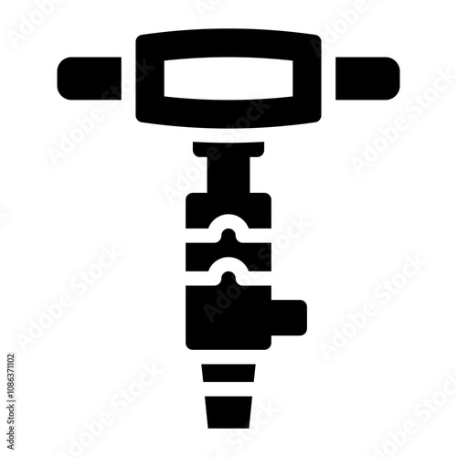 Souber machine glyph icon for key duplication in locksmithing.