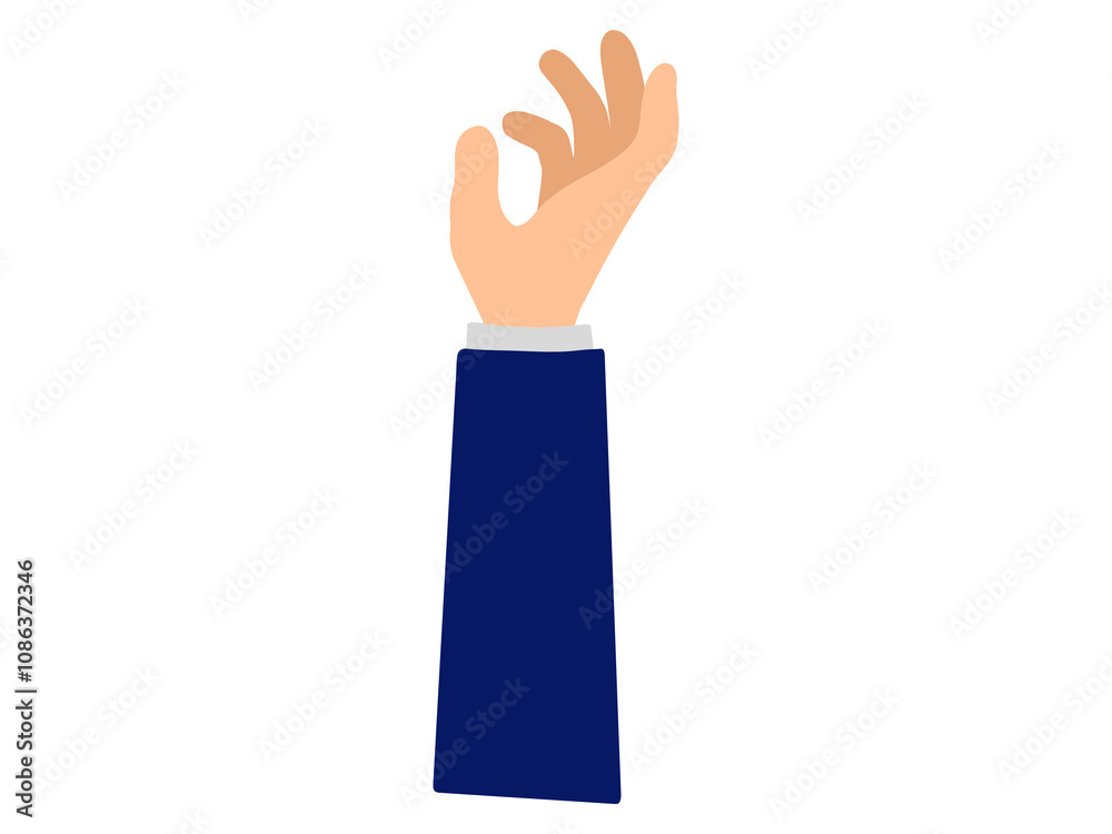 Human Hand Gestures Background Illustration Human Hand Gestures Background Illustration