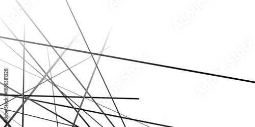 Abstract geometric white and grew line pattern on white background.Vector illustration.