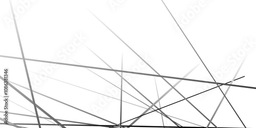 Abstract geometric white and grew line pattern on white background.Vector illustration.