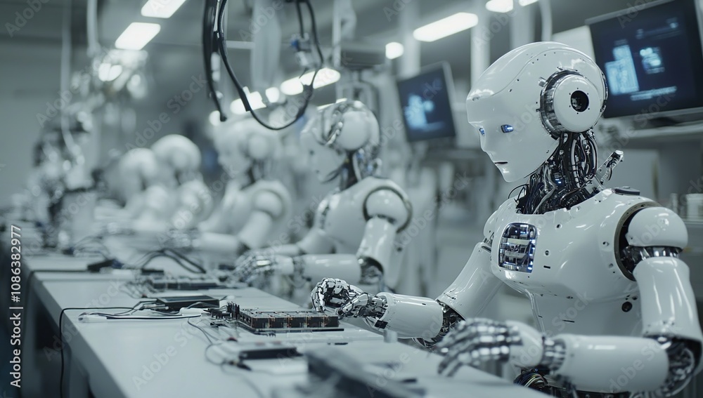 Future Factory: A Symphony of Robotic Precision Future Factory: A Symphony of Robotic Precision