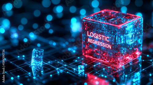Futuristic Data Science and Analytics with Illuminated Logistic Regression Algorithm Visualizations and 3D Geometric Designs