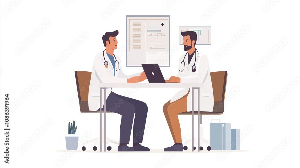 Doctors Meeting - Consultation Scene Doctors Meeting - Consultation Scene