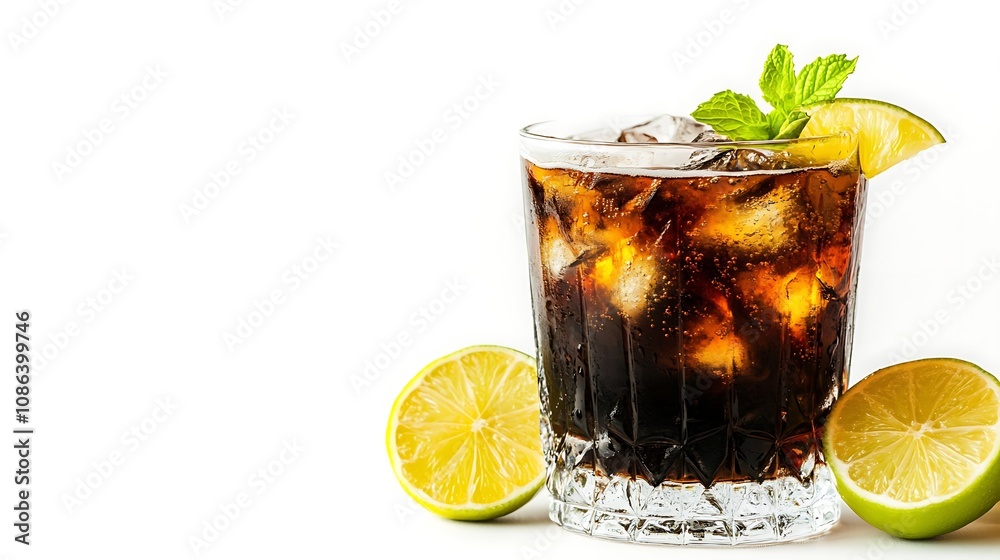 Refreshing Iced Tea with Lime and Mint Refreshing Iced Tea with Lime and Mint