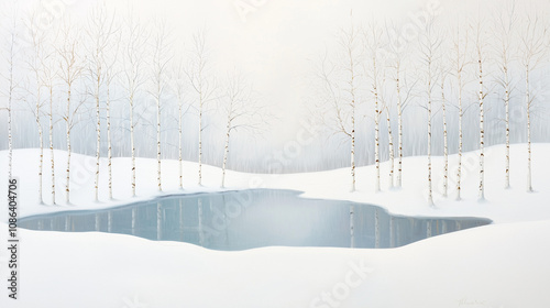 Winter's Serene Embrace: A ...
