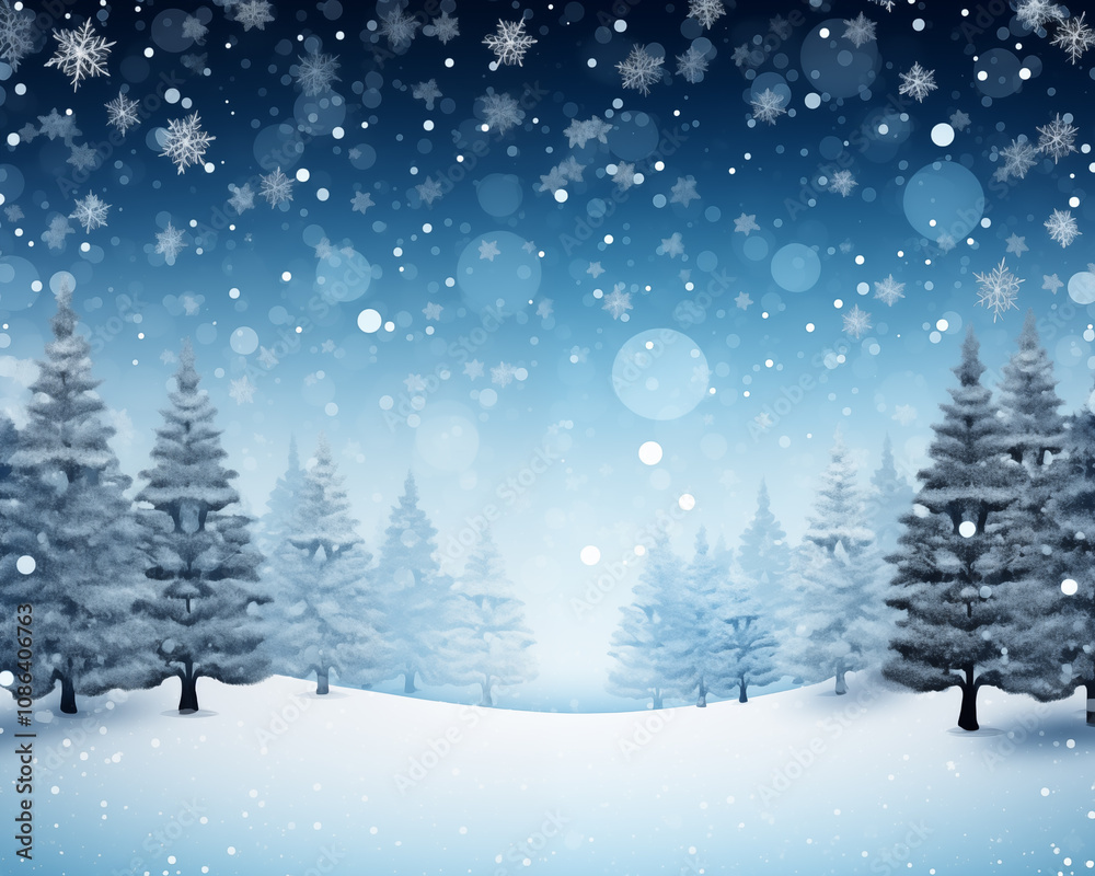 Christmas and New Year festivals in winter Christmas and New Year festivals in winter