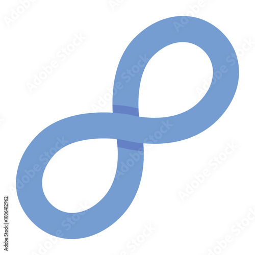 Infinity flat icon