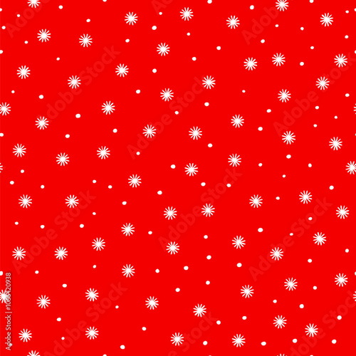 transparent repetitive background with blue dots and snowflakes. vector seamless pattern. winter holiday. christmas design template for greeting card, banner, invitation. retro stylish texture