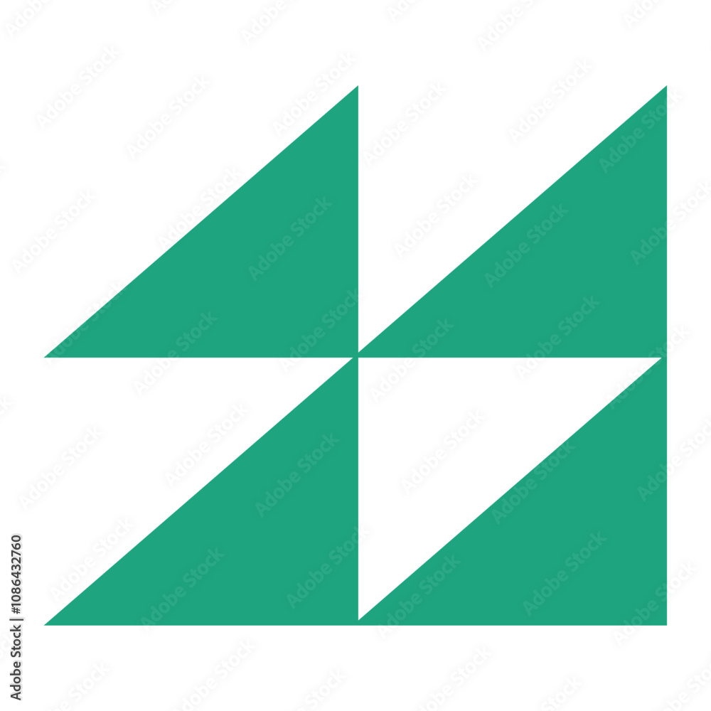 green triangles pattern geometric shape green triangles pattern geometric shape