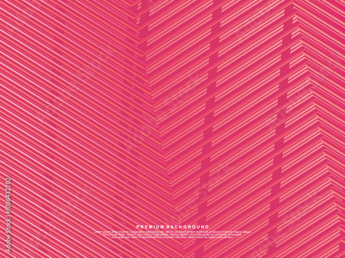 High contrast shiny gradient pink stripes background. Pink background with modern pattern. Abstract technology graphic banner design. Vector corporate background.