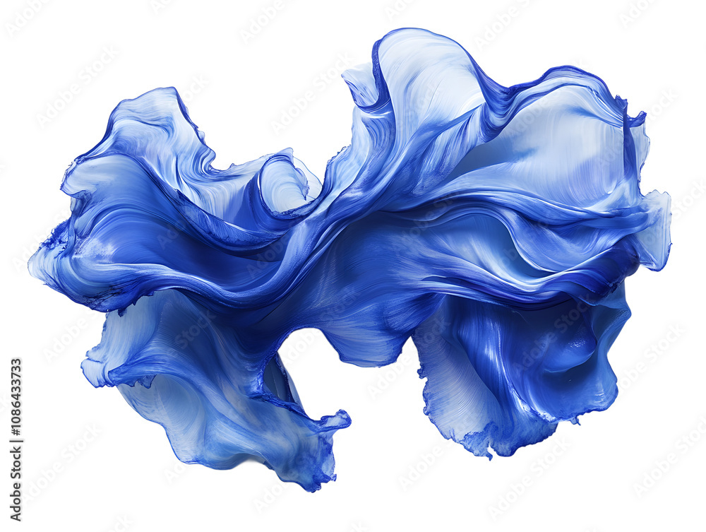 Deep Blue Watercolor Splash Featuring Rich Shades and Organic Fluid Shapes Deep Blue Watercolor Splash Featuring Rich Shades and Organic Fluid Shapes