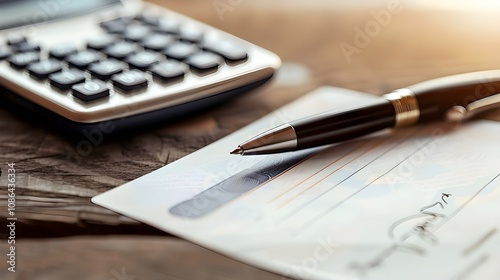 Investors working on desk office and using a pan and pointing to check tracking cost, balance, profit and currency. Accounting and Financial concept. 