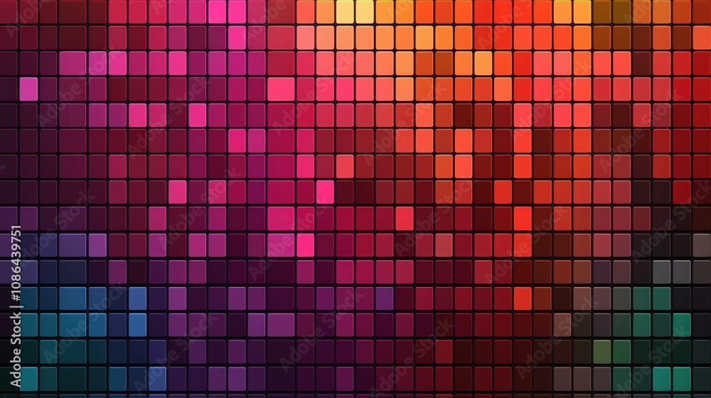Abstract Colorful Mosaic Background Geometric Pattern Design Abstract Colorful Mosaic Background Geometric Pattern Design