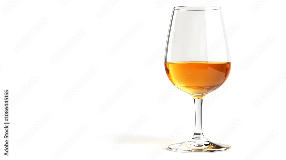 Glass of Golden Liquid