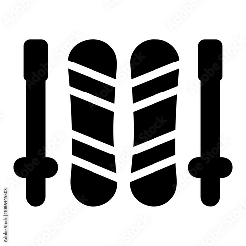 Obraz na plátně sli equipment Line Icon