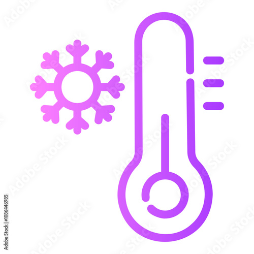 thermometer Gradient icon