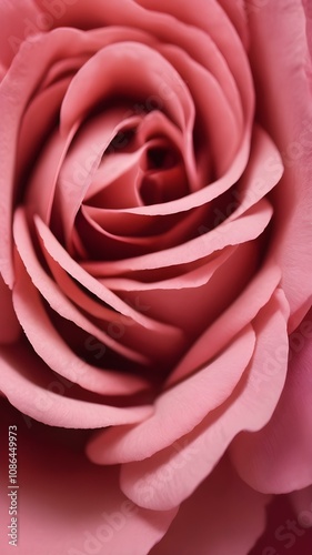 A dusty rose-colored background with a velvety texture, giving a soft, romantic touch to the scene
