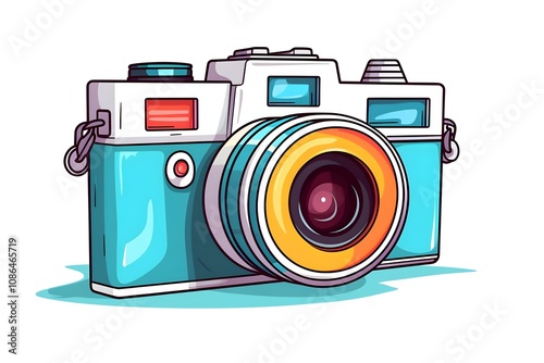 Flat Design World Photography Day Concept Background photo earth camera image poster technology nature day film international lens picture illustration photographer design vector