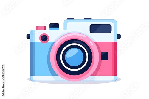 Flat Design World Photography Day Concept Background photo earth camera image poster technology nature day film international lens picture illustration photographer design vector photo