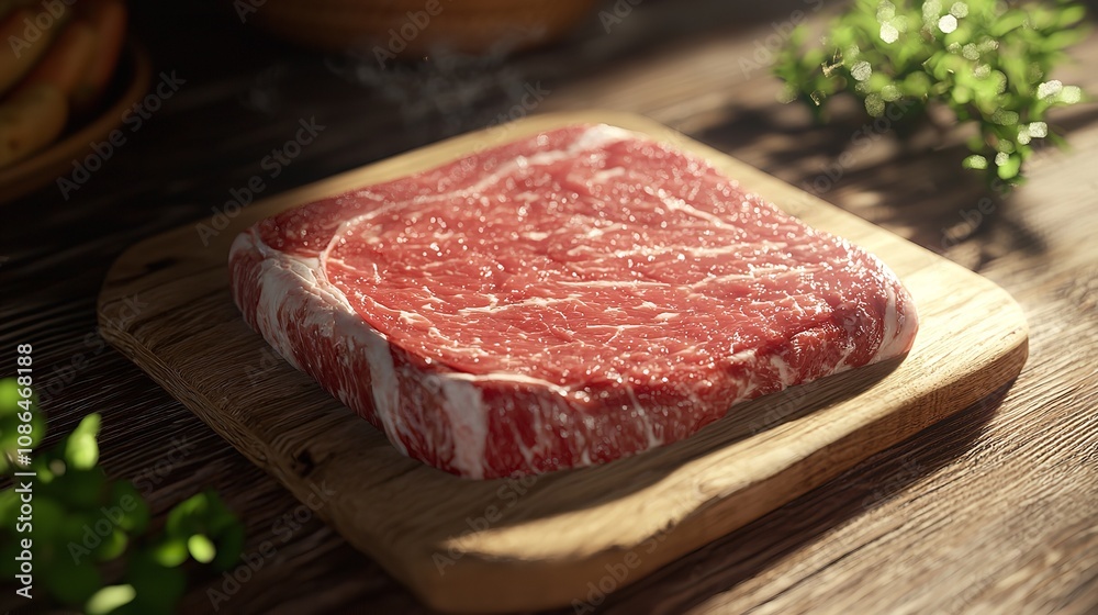 Fresh Raw Meat in 16K Resolution Ultra-Photorealistic Fresh Raw Meat in 16K Resolution Ultra-Photorealistic