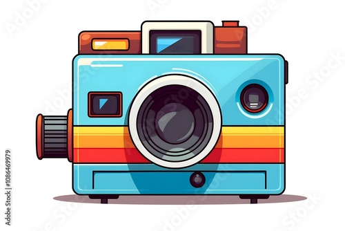 Flat Design World Photography Day Concept Background photo earth camera image poster technology nature day film international lens picture illustration photographer design vector photo