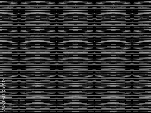 Black metal texture steel background. Perforated metal sheet.