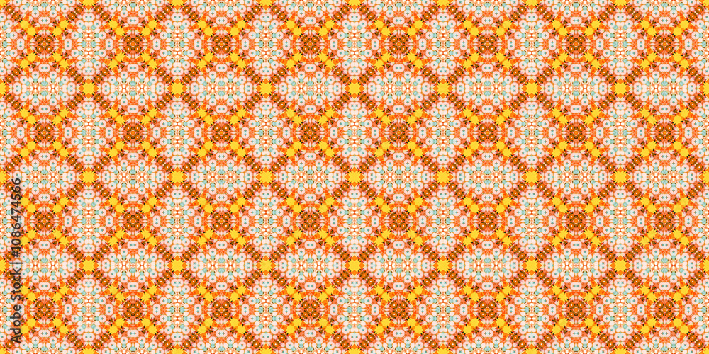 Seamless abstract pattern. The texture is abstract. Abstract endless symmetrical background