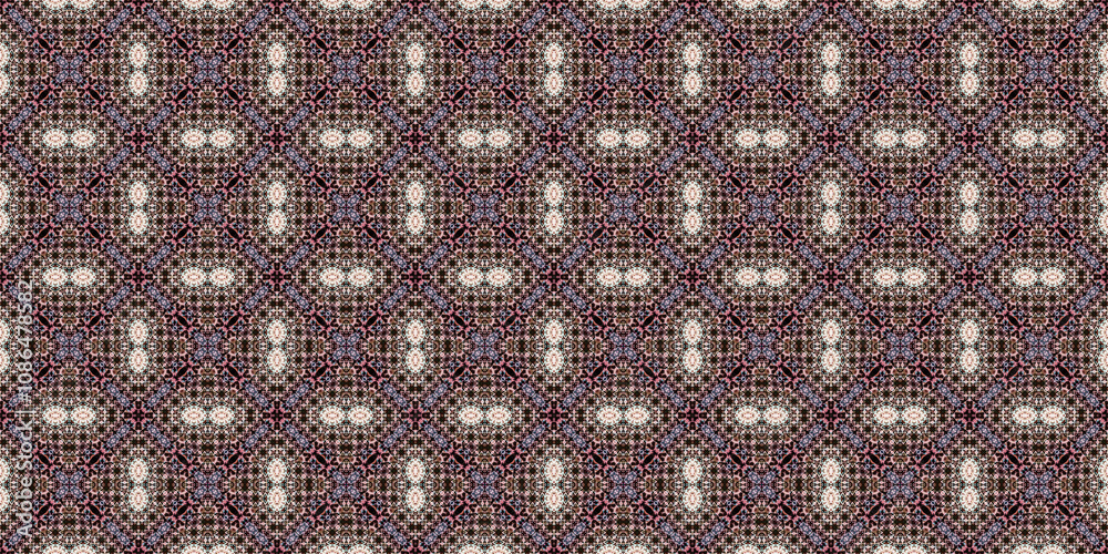 Seamless abstract pattern. The texture is abstract. Abstract endless symmetrical background