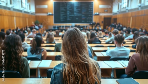Education Conference Presentation in University College Lecture Hall