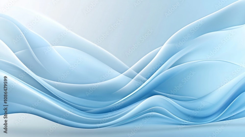 Abstract digital art piece light blue background It Abstract digital art piece light blue background It