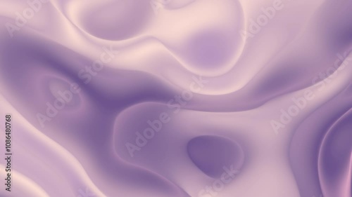 Purple Color Wave Style Fluid Animation, 4K Abstract Background Video.