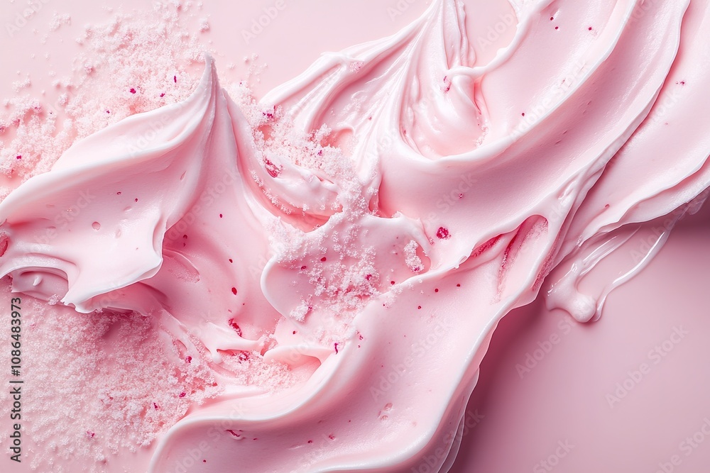 Explore the whimsical world of pink creamy textures and sweet delights in dessert photography Explore the whimsical world of pink creamy textures and sweet delights in dessert photography