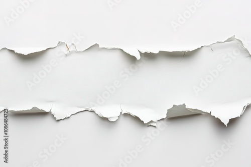 Torn paper background creates a unique canvas for creative design projects and visual artistry