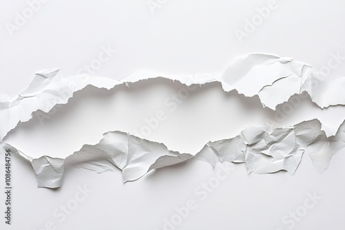 Torn paper texture creates unique background for creative projects and designs