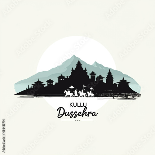 Simplistic monochrome artwo...