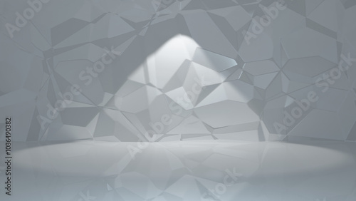 abstract background with triangles photo