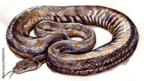 Wallpaper Mural baby python snake birth close up Torontodigital.ca